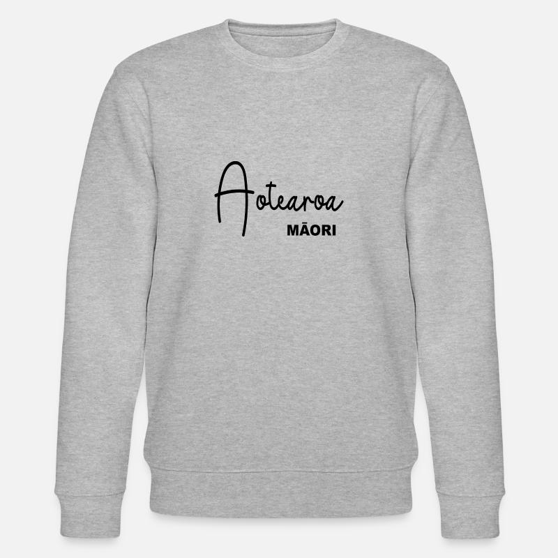 Aotearoa MAORI - Stanley/Stella Unisex Bio-Sweatshirt CHANGER - Grau meliert