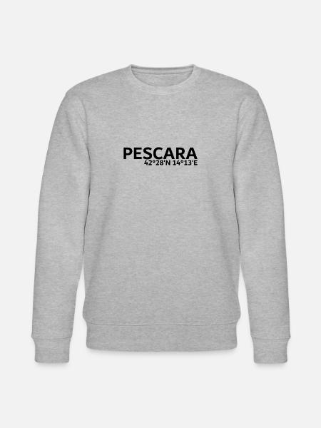 Coordonnées de Pescara - Sweat bio CHANGER Stanley/Stella Unisexe - gris chiné