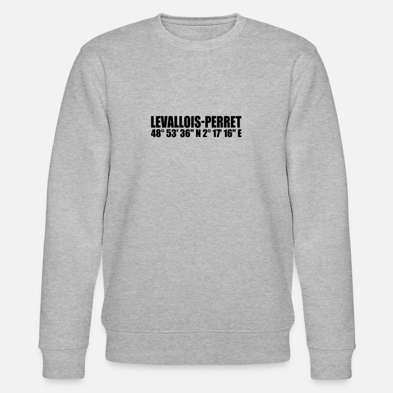 Levallois-Perret coordinates - Stanley/Stella CHANGER Unisex Organic Sweatshirt - heather grey