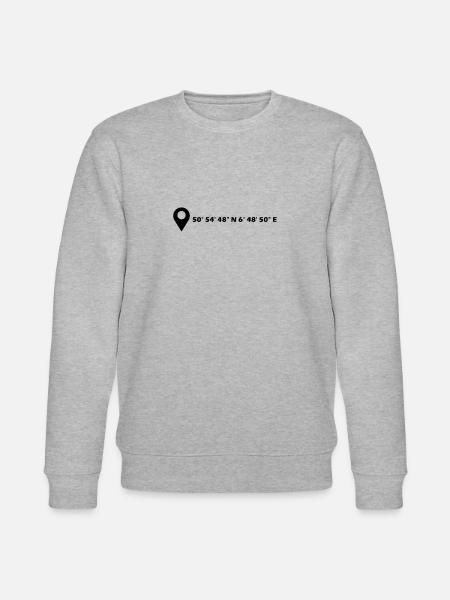 Coordonnées effrontées - Sweat bio CHANGER Stanley/Stella Unisexe - gris chiné