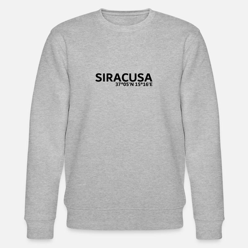 Coordonnées de Syracuse - Sweat bio CHANGER Stanley/Stella Unisexe - gris chiné