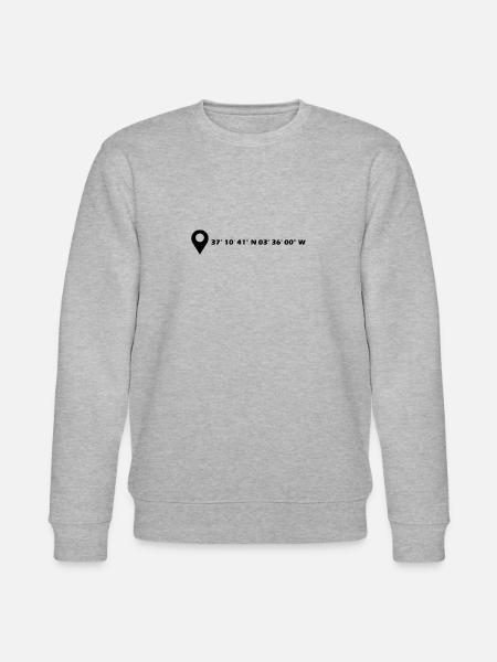 Granada coordinates - Stanley/Stella CHANGER Unisex Organic Sweatshirt - heather grey