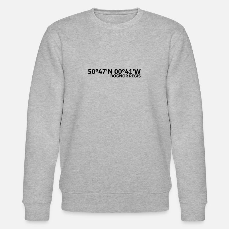 Coordonnées Bognor Regis - Sweat bio CHANGER Stanley/Stella Unisexe - gris chiné