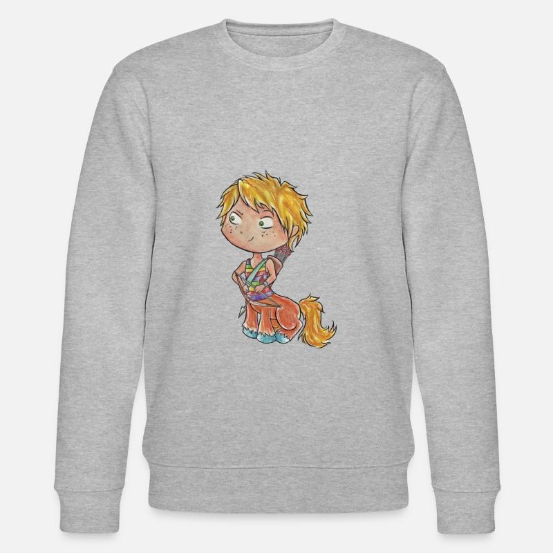 Signe du zodiaque: Sagittaire - Sweat bio CHANGER Stanley/Stella Unisexe - gris chiné