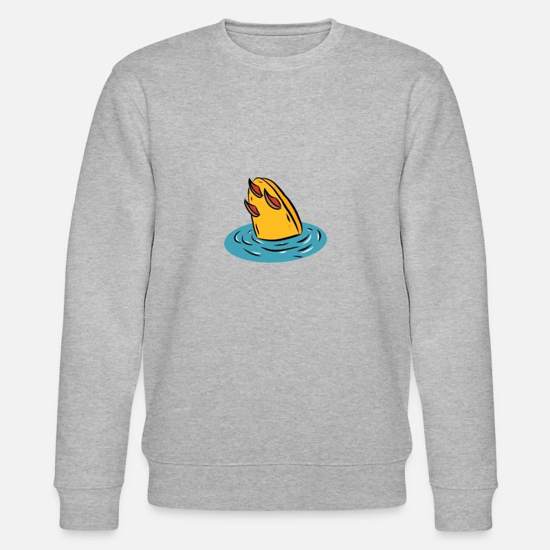 Surf - Stanley/Stella Unisex Bio-Sweatshirt CHANGER  - Grau meliert