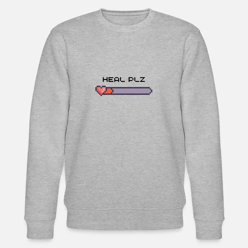 Heal Plz - Sweat bio CHANGER Stanley/Stella Unisexe - gris chiné