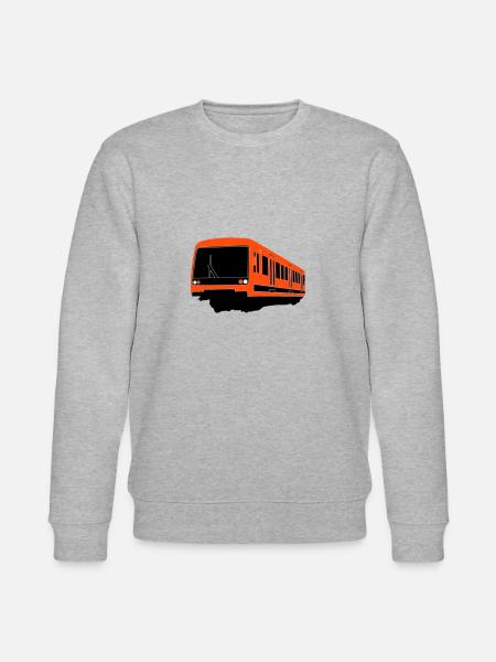 Helsinki Metro M200 - Stanley/Stella CHANGER Unisex Organic Sweatshirt - heather grey