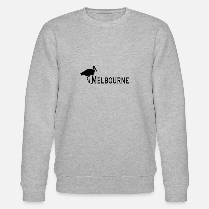 Bin Chicken Melbourne - Stanley/Stella Unisex Bio-Sweatshirt CHANGER - Grau meliert