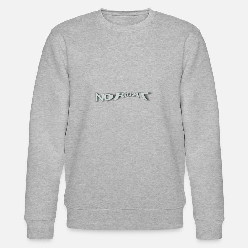 Nordlicht 4 - Stanley/Stella Unisex Bio-Sweatshirt CHANGER  - Grau meliert