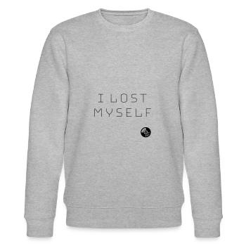 I Lost myself - Radiohead - Karma Police - Stanley/Stella Unisex Bio-Sweatshirt CHANGER  - Grau meliert - Vorne - Nik (191cm) & Marisol (170cm)
