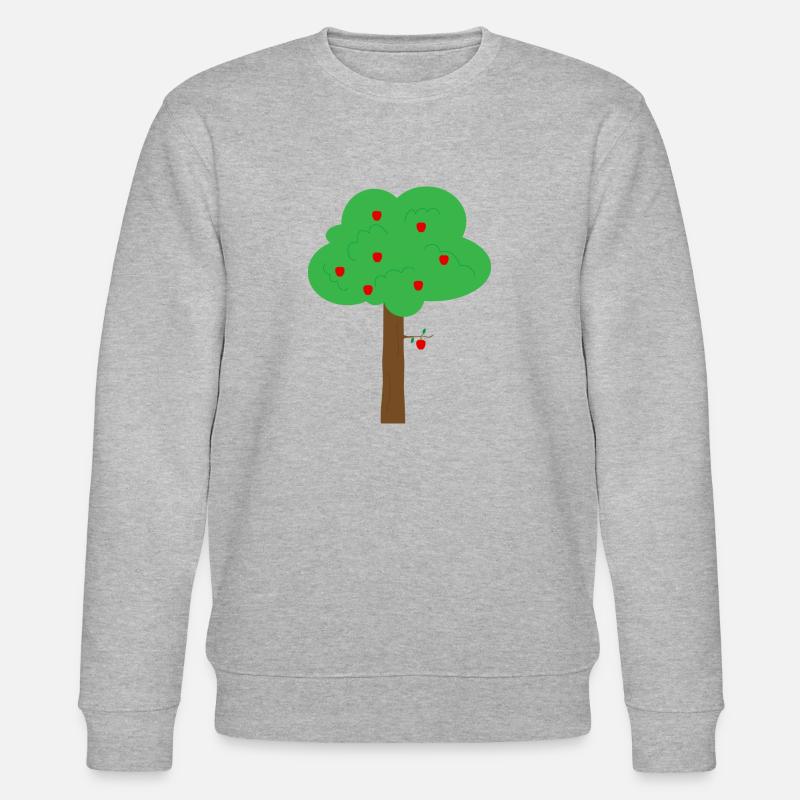 Apfelbaum - Stanley/Stella Unisex Bio-Sweatshirt CHANGER  - Grau meliert