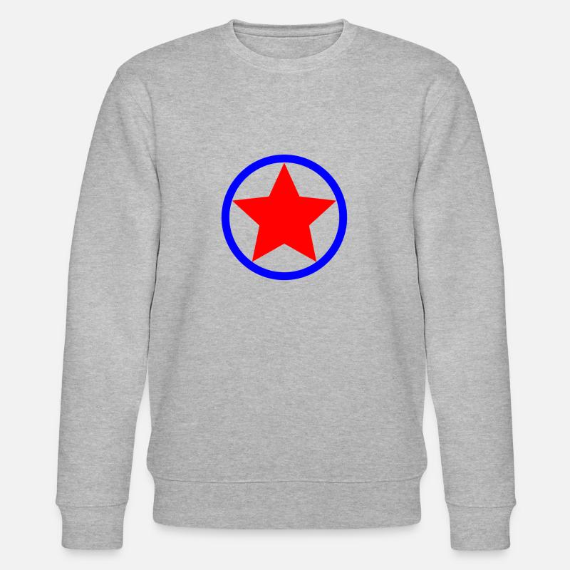 Stern - Stanley/Stella Unisex Bio-Sweatshirt CHANGER  - Grau meliert