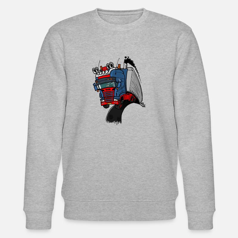 Le skane homme volant notext - Sweat bio CHANGER Stanley/Stella Unisexe - gris chiné