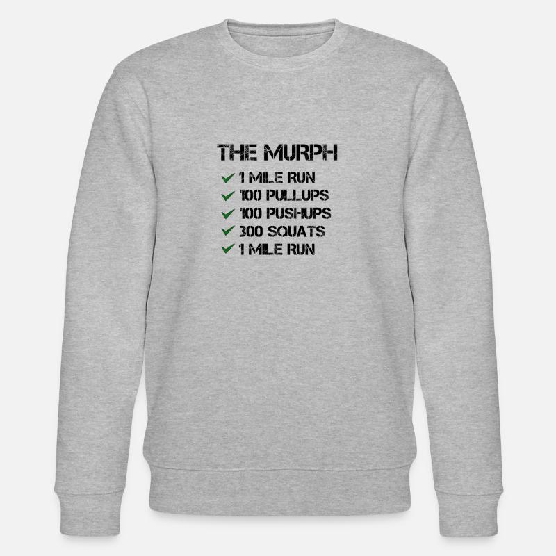 The Murph - Stanley/Stella Unisex Bio-Sweatshirt CHANGER  - Grau meliert