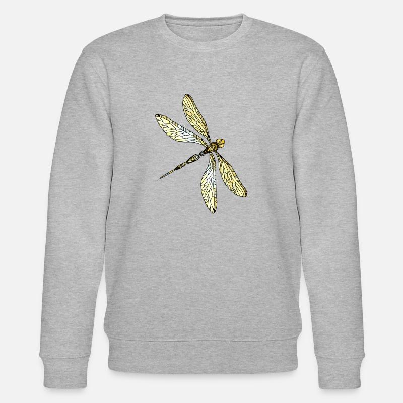 Libelle - Stanley/Stella Unisex Bio-Sweatshirt CHANGER  - Grau meliert