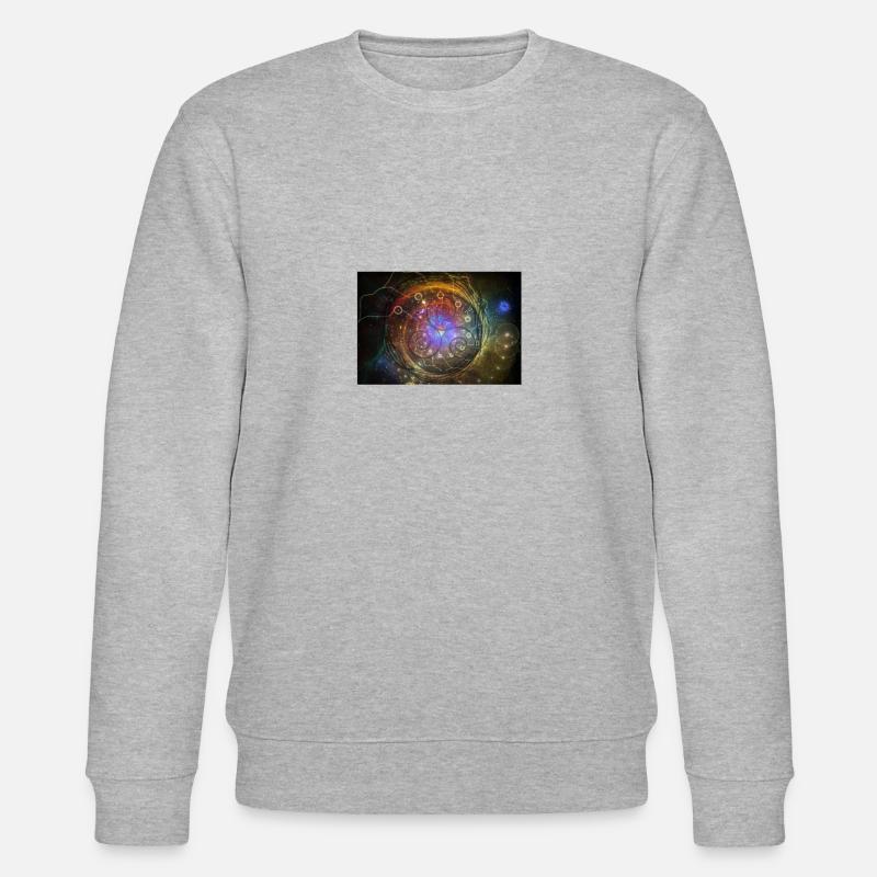 SPACE - Stanley/Stella Unisex Bio-Sweatshirt CHANGER  - Grau meliert