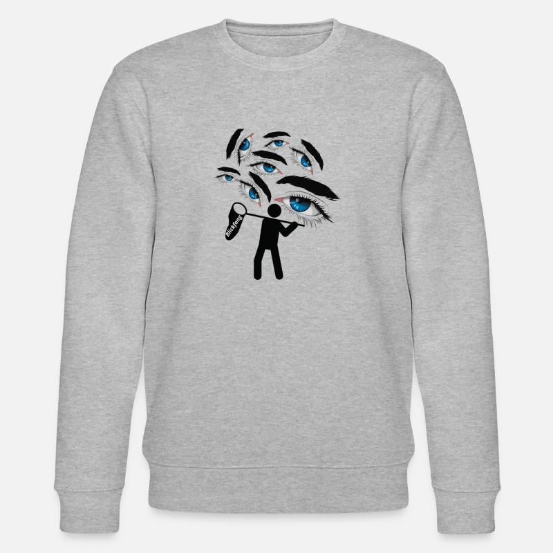 Blickfang - Stanley/Stella Unisex Bio-Sweatshirt CHANGER  - Grau meliert