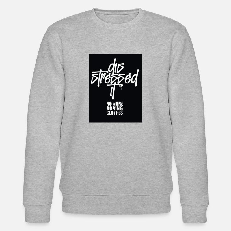 Design ohne Titel 3 - Stanley/Stella Unisex Bio-Sweatshirt CHANGER  - Grau meliert