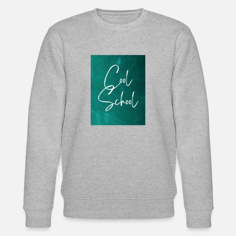 École cool - Sweat bio CHANGER Stanley/Stella Unisexe - gris chiné