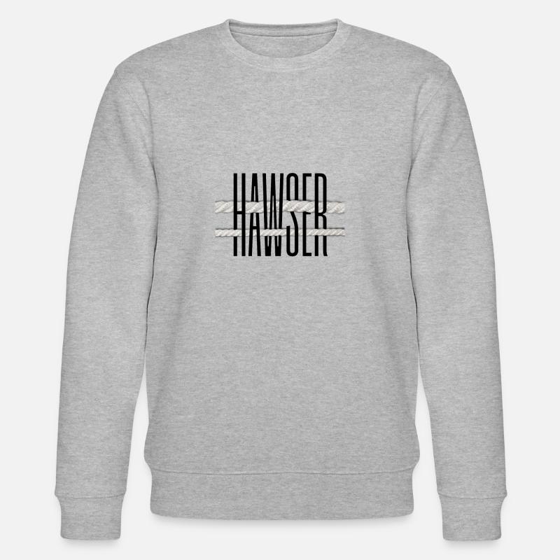 Hawser - Stanley/Stella Unisex Bio-Sweatshirt CHANGER  - Grau meliert