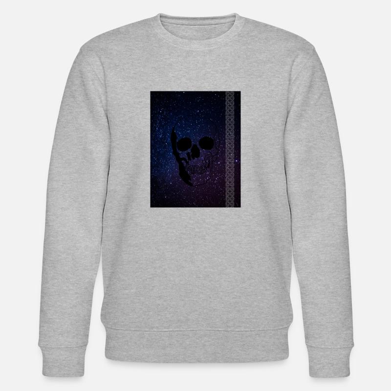 Sternschädel - Stanley/Stella Unisex Bio-Sweatshirt CHANGER  - Grau meliert