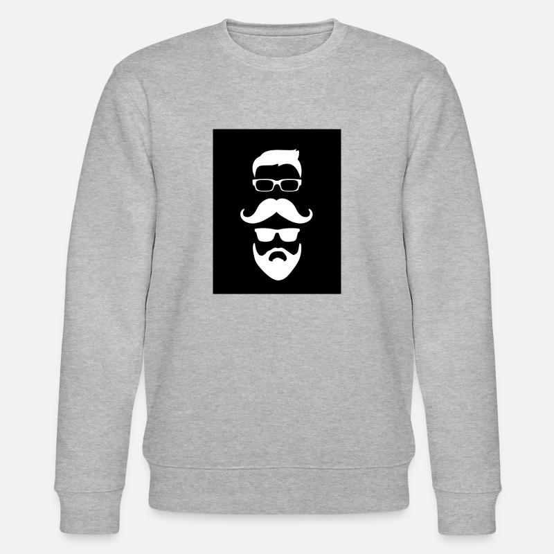 Zwei Freunde - Stanley/Stella Unisex Bio-Sweatshirt CHANGER  - Grau meliert