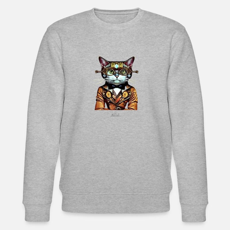 Steam-Master - Stanley/Stella Unisex Bio-Sweatshirt CHANGER  - Grau meliert
