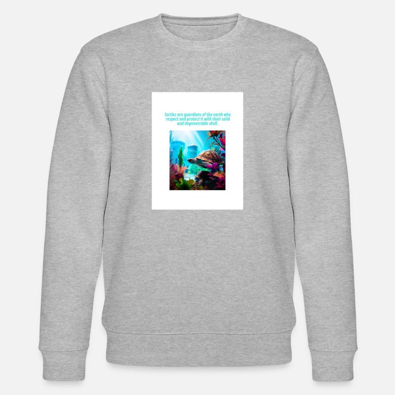 Tortues de rêve - Sweat bio CHANGER Stanley/Stella Unisexe - gris chiné