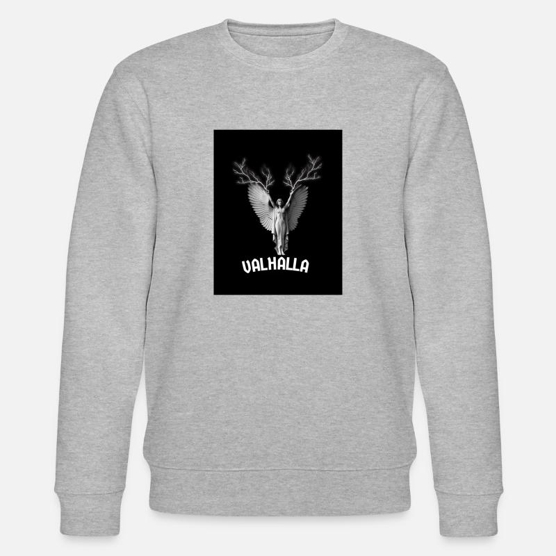 Valhalla - Stanley/Stella Unisex Bio-Sweatshirt CHANGER  - Grau meliert