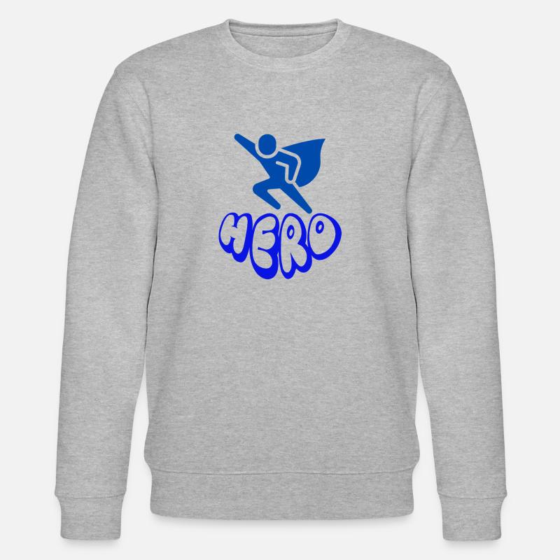 Hero - Stanley/Stella Unisex Bio-Sweatshirt CHANGER  - Grau meliert