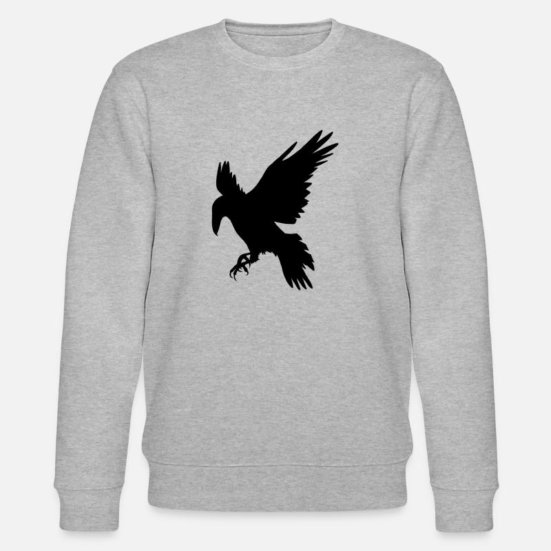 Schwarzer Rabe - Stanley/Stella Unisex Bio-Sweatshirt CHANGER - Grau meliert