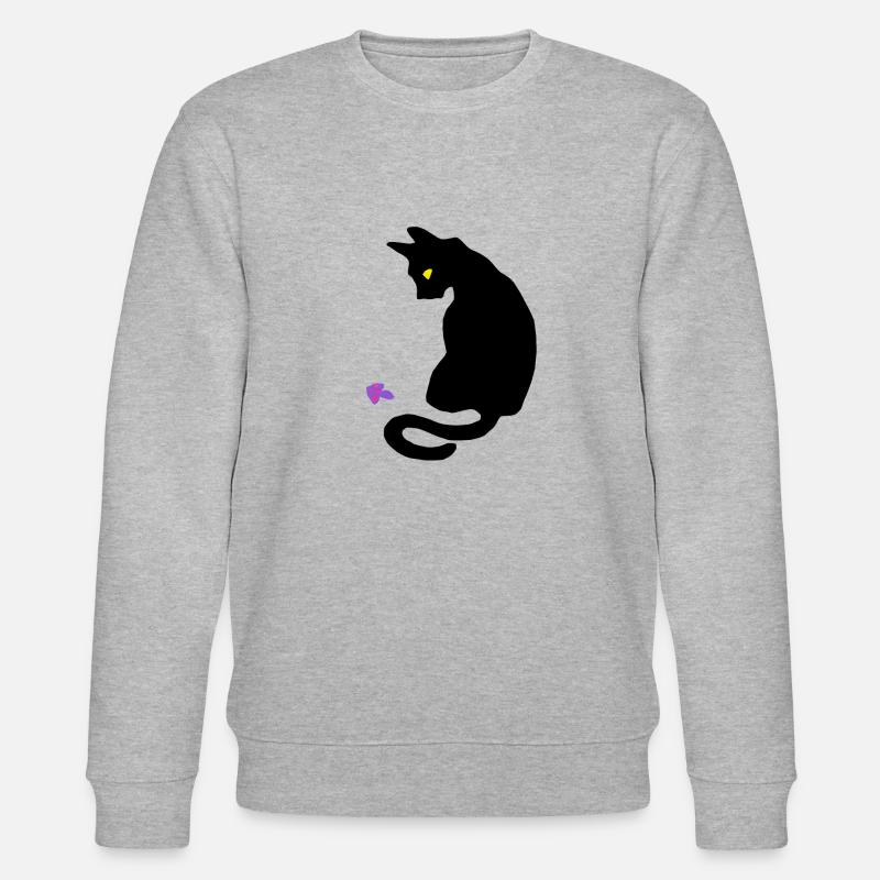 Chat - Sweat bio CHANGER Stanley/Stella Unisexe - gris chiné