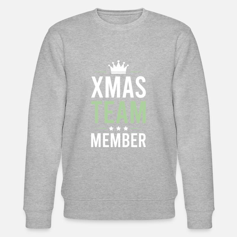 L’équipe de Noël - Sweat bio CHANGER Stanley/Stella Unisexe - gris chiné