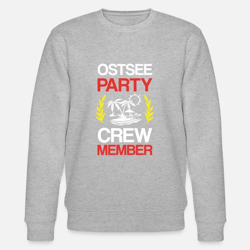 Ostsee Party Crew - Sweat bio CHANGER Stanley/Stella Unisexe - gris chiné