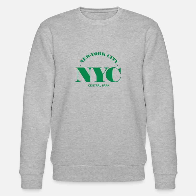 N Y C - Stanley/Stella Unisex Bio-Sweatshirt CHANGER  - Grau meliert