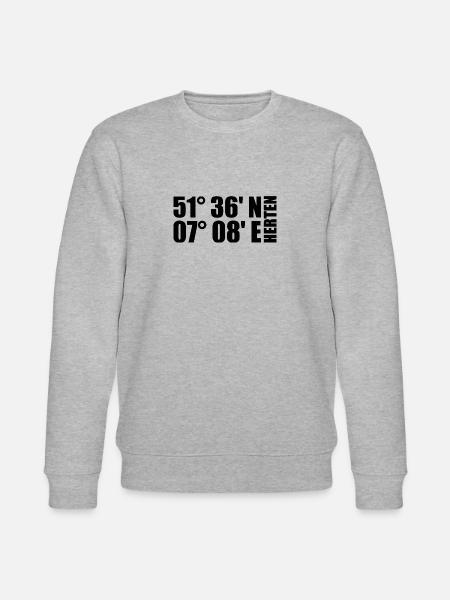 Coordonnées Herten - Sweat bio CHANGER Stanley/Stella Unisexe - gris chiné