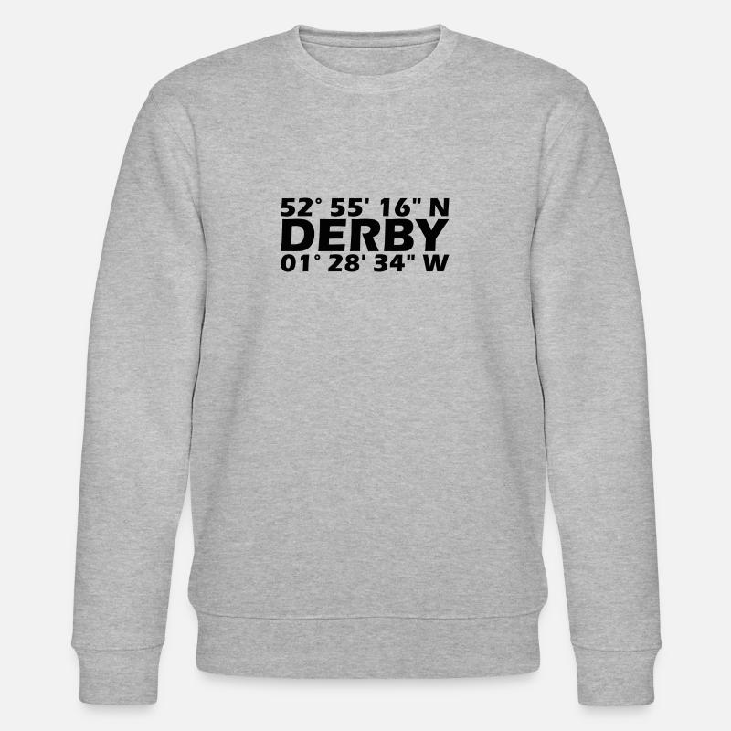 Derby Coordinates - Stanley/Stella CHANGER Unisex Organic Sweatshirt - heather grey