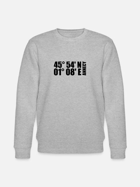 Annecy Coordinates - Stanley/Stella CHANGER Unisex Organic Sweatshirt - heather grey