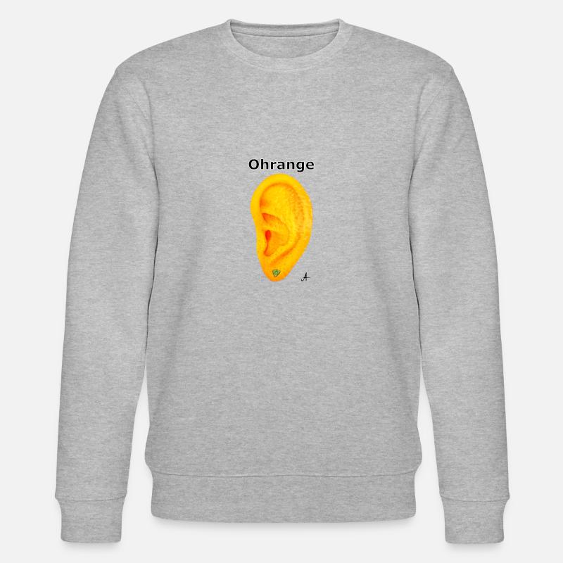 Ohrange - Stanley/Stella Unisex Bio-Sweatshirt CHANGER  - Grau meliert