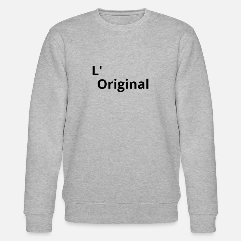 L' original - Original - Sweat bio CHANGER Stanley/Stella Unisexe - gris chiné