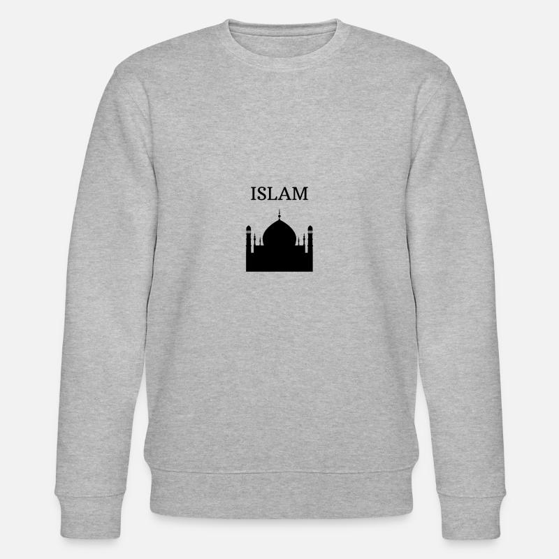 MOSQUÉE ISLAM MOSQUÉE QORAN - Sweat bio CHANGER Stanley/Stella Unisexe - gris chiné