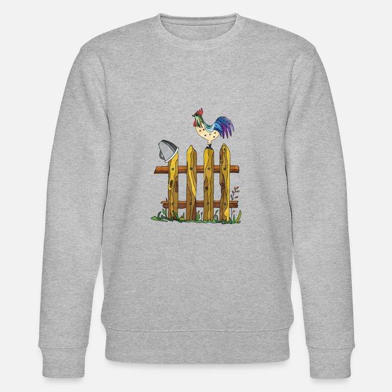 Hahn - Stanley/Stella Unisex Bio-Sweatshirt CHANGER  - Grau meliert