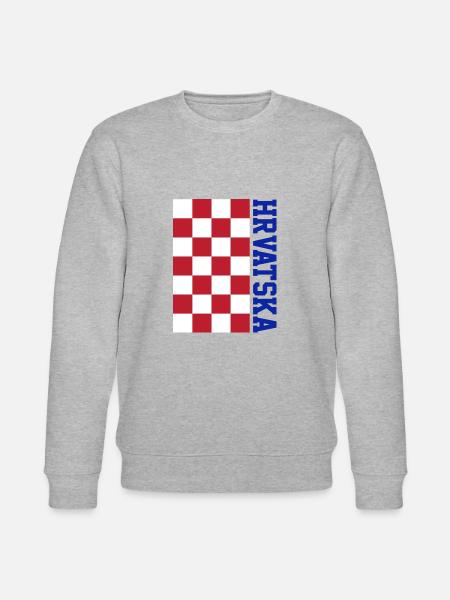 Hrvatska - Stanley/Stella CHANGER Unisex Organic Sweatshirt - heather grey