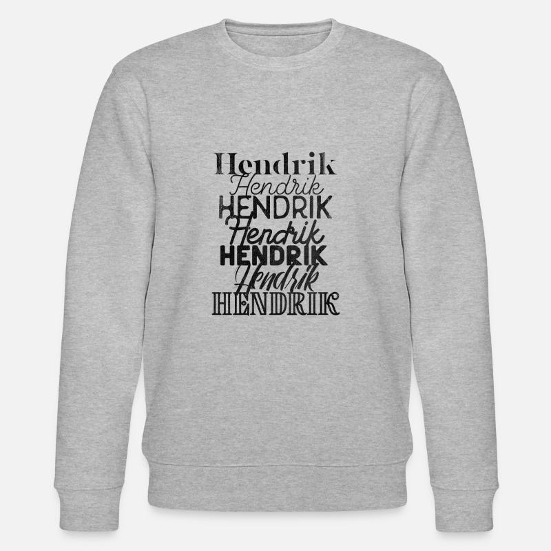 Hendrik - Stanley/Stella Unisex Bio-Sweatshirt CHANGER  - Grau meliert