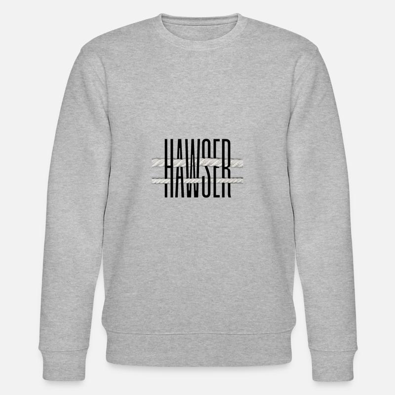 Hawser - Stanley/Stella Unisex Bio-Sweatshirt CHANGER  - Grau meliert