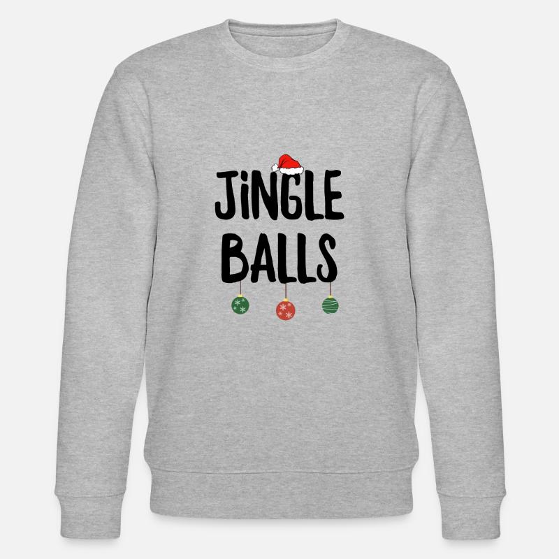 Boules de jingle - Sweat bio CHANGER Stanley/Stella Unisexe - gris chiné