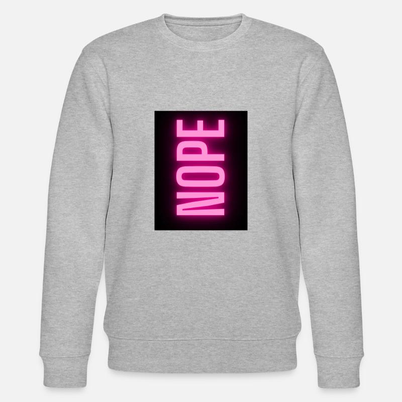 Nein - Stanley/Stella Unisex Bio-Sweatshirt CHANGER  - Grau meliert