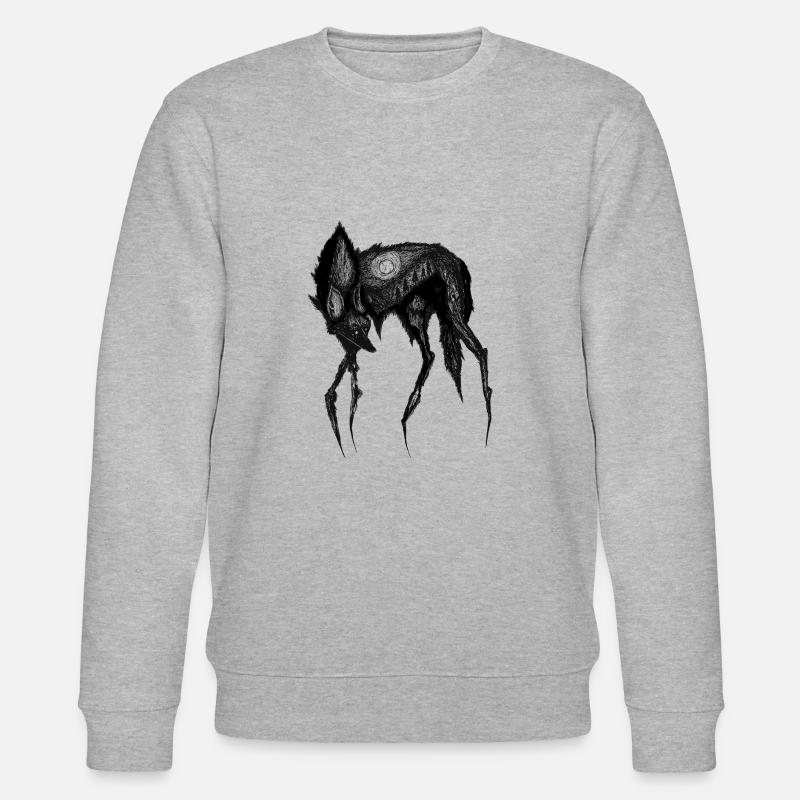 DarkMode - Stanley/Stella Unisex Bio-Sweatshirt CHANGER  - Grau meliert