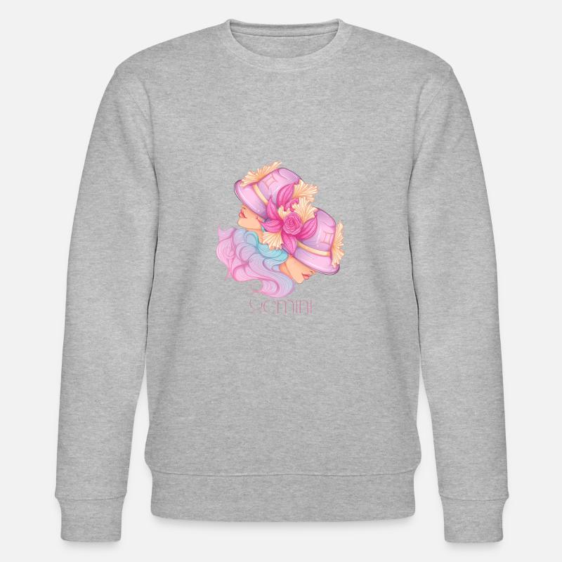 Gémeaux - Sweat bio CHANGER Stanley/Stella Unisexe - gris chiné
