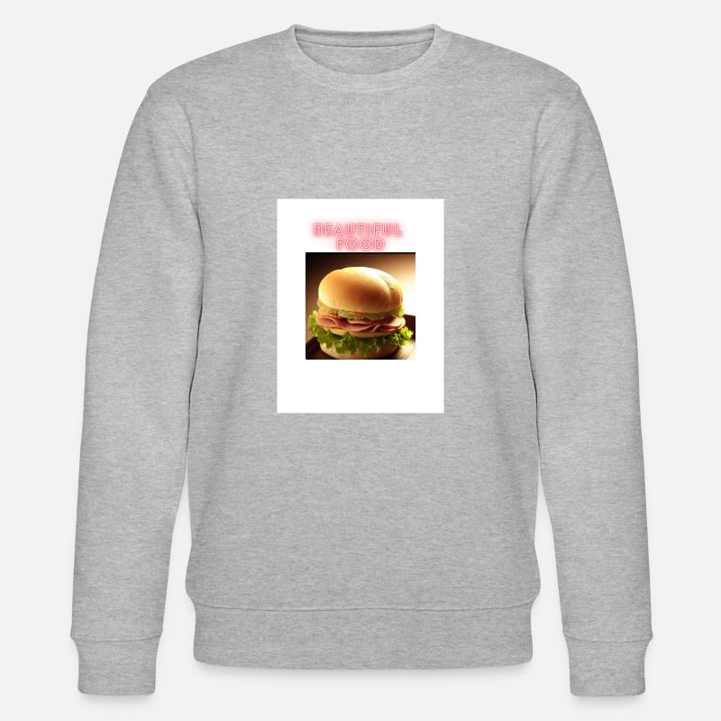 Schönes Essen - Stanley/Stella Unisex Bio-Sweatshirt CHANGER - Grau meliert